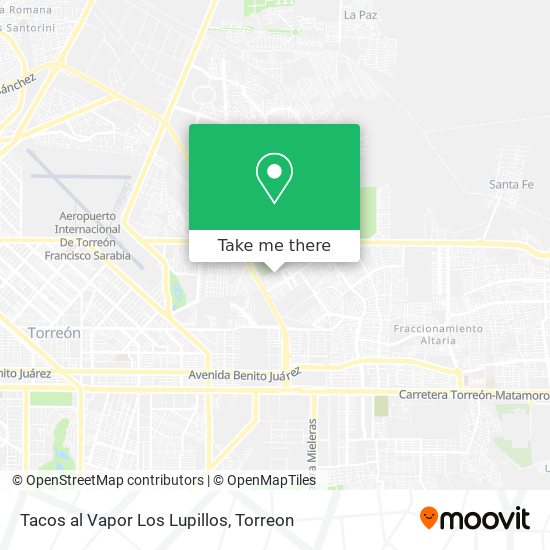 Tacos al Vapor Los Lupillos map