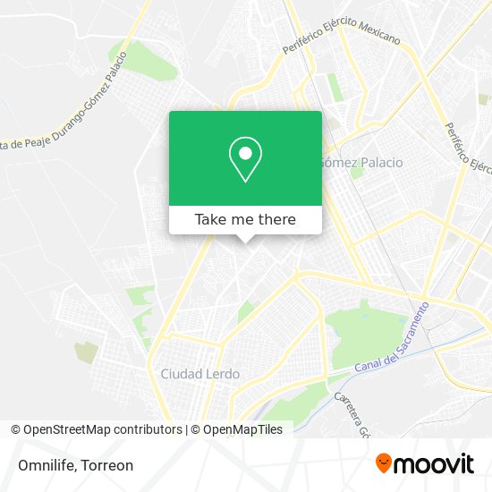 Omnilife map