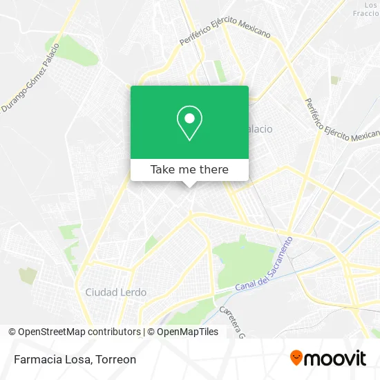 Farmacia Losa map