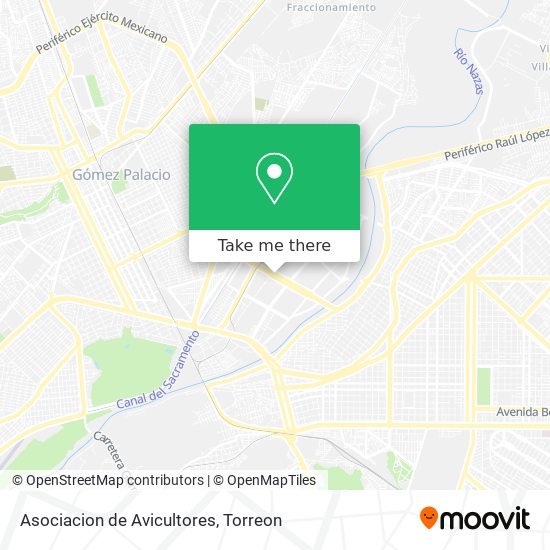 Asociacion de Avicultores map