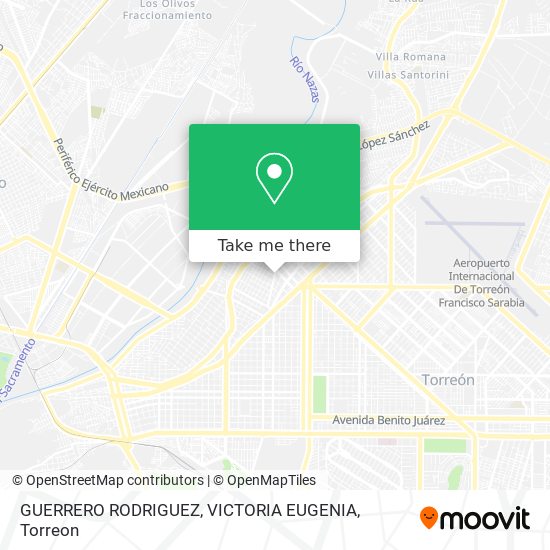GUERRERO RODRIGUEZ, VICTORIA EUGENIA map