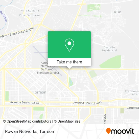 Rowan Networks map