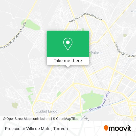 Preescolar Villa de Matel map