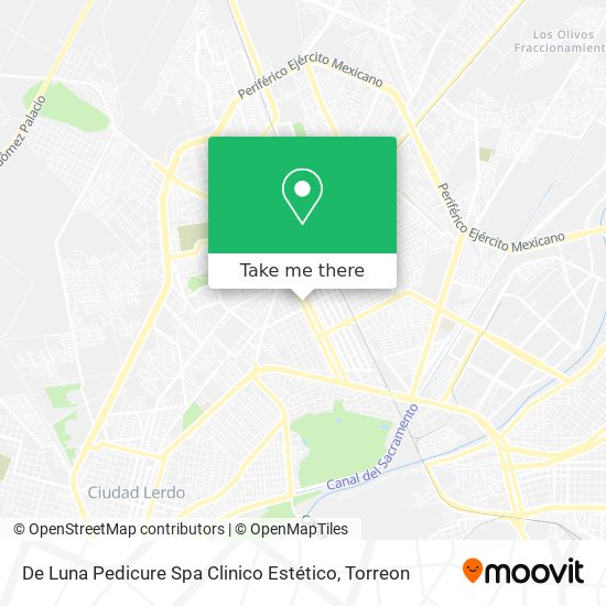 De Luna Pedicure Spa Clinico Estético map