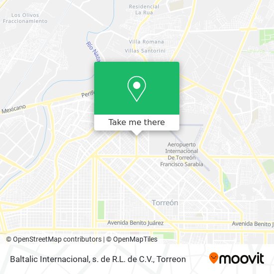 Baltalic Internacional, s. de R.L. de C.V. map