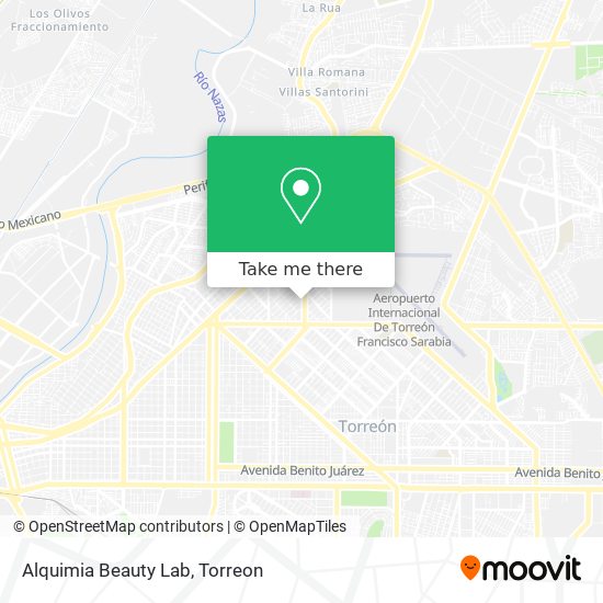 Alquimia Beauty Lab map
