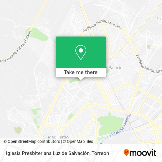Mapa de Iglesia Presbiteriana Luz de Salvación