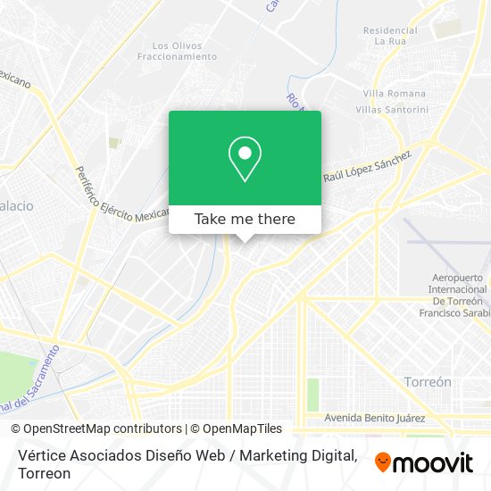 Vértice Asociados Diseño Web / Marketing Digital map
