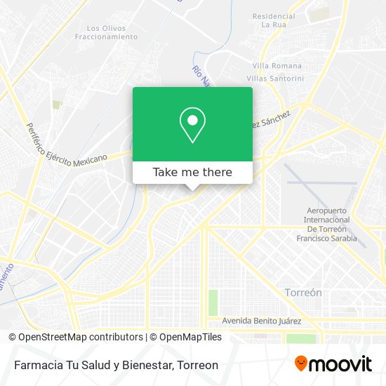 Farmacia Tu Salud y Bienestar map