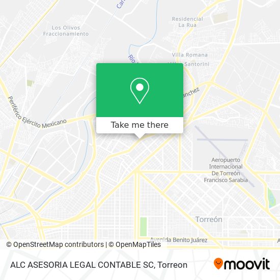 ALC ASESORIA LEGAL CONTABLE SC map