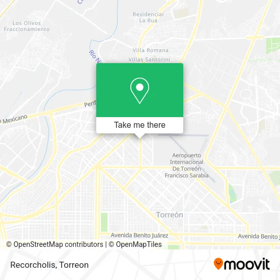 Recorcholis map