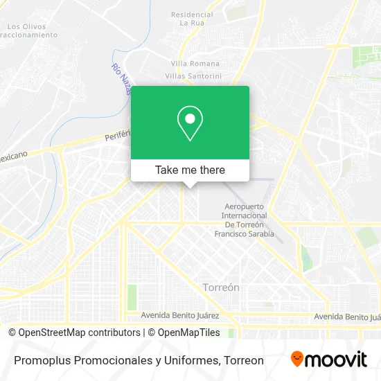 Promoplus Promocionales y Uniformes map