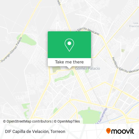 DIF Capilla de Velación map