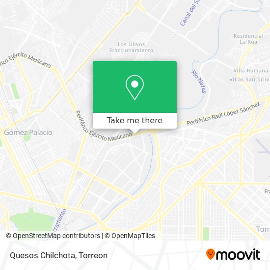 Mapa de Quesos Chilchota