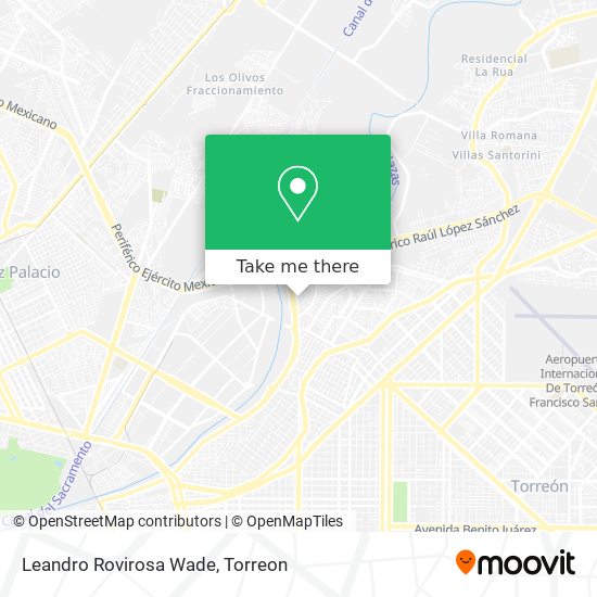Mapa de Leandro Rovirosa Wade