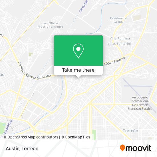 Austin map