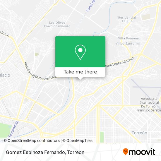 Mapa de Gomez Espinoza Fernando