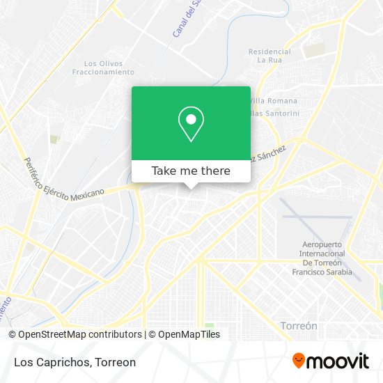 Mapa de Los Caprichos