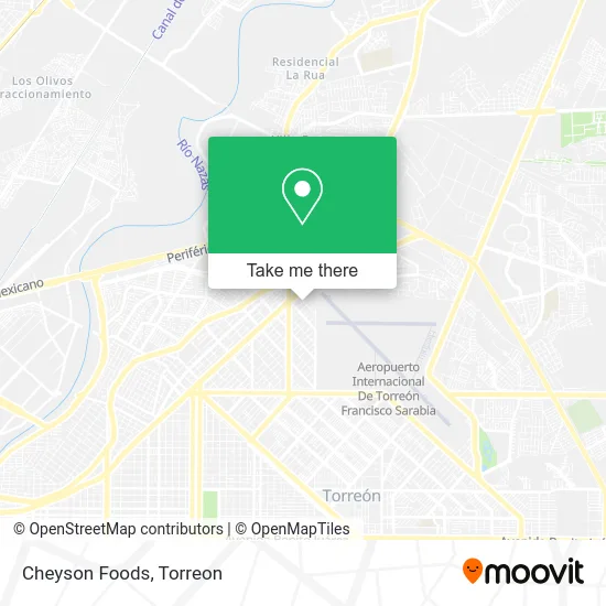 Cheyson Foods map