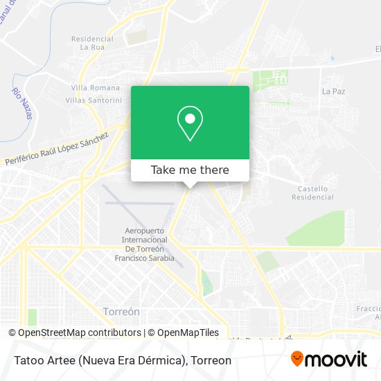 Mapa de Tatoo Artee (Nueva Era Dérmica)