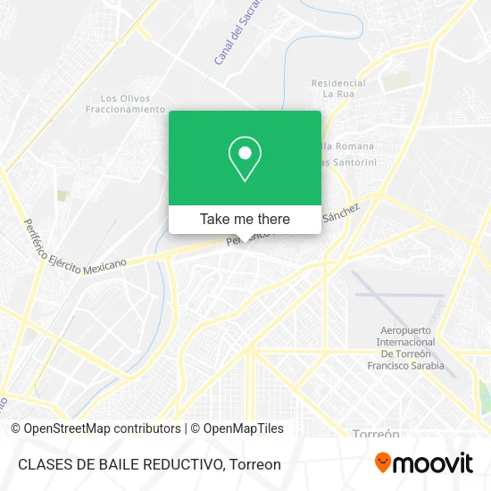 CLASES DE BAILE REDUCTIVO map