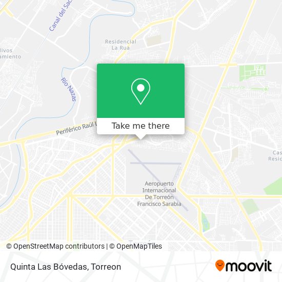 Mapa de Quinta Las Bóvedas