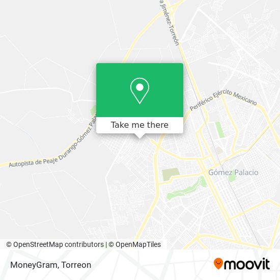 MoneyGram map