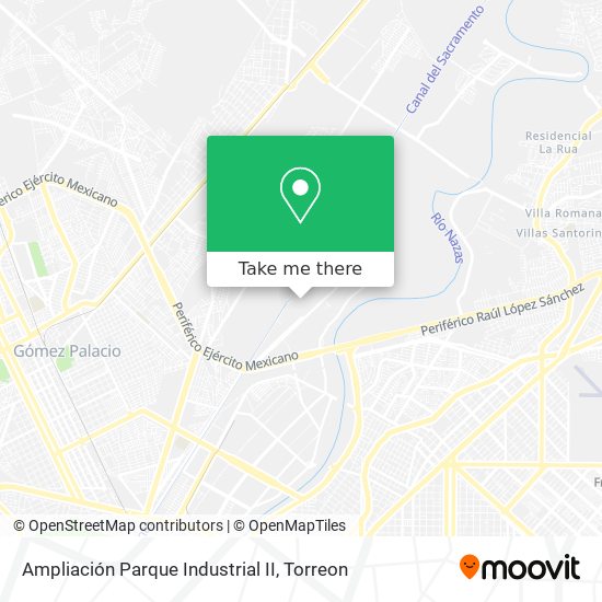 Ampliación Parque Industrial II map