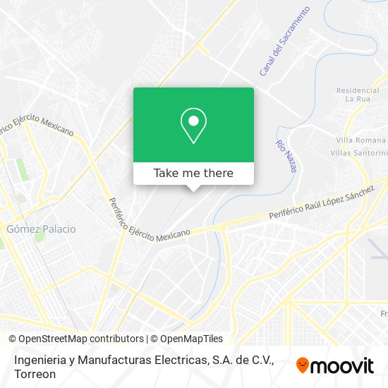 Ingenieria y Manufacturas Electricas, S.A. de C.V. map