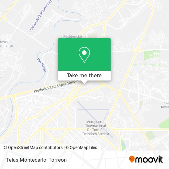 Mapa de Telas Montecarlo