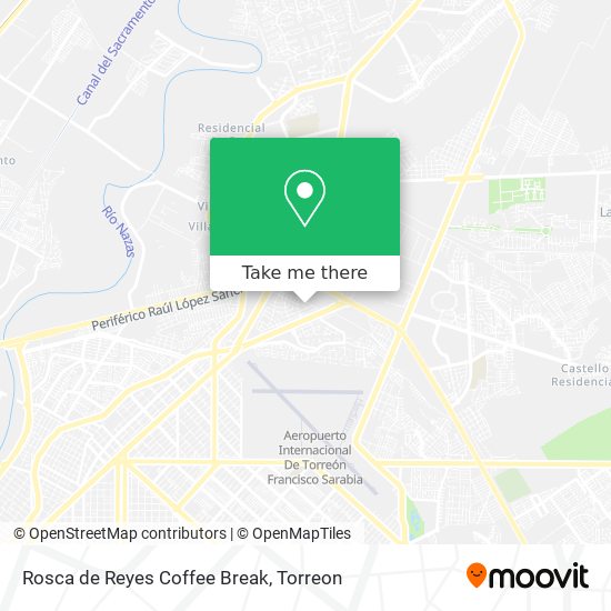 Rosca de Reyes Coffee Break map