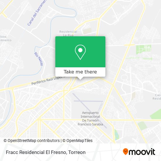 Fracc Residencial El Fresno map
