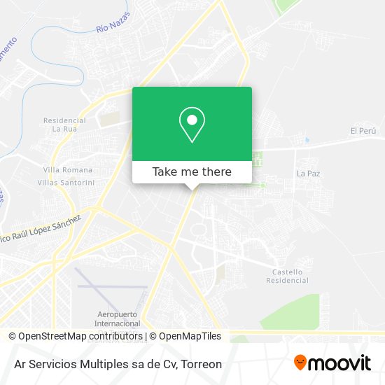 Ar Servicios Multiples sa de Cv map