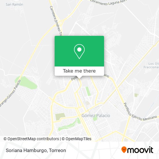 Mapa de Soriana Hamburgo