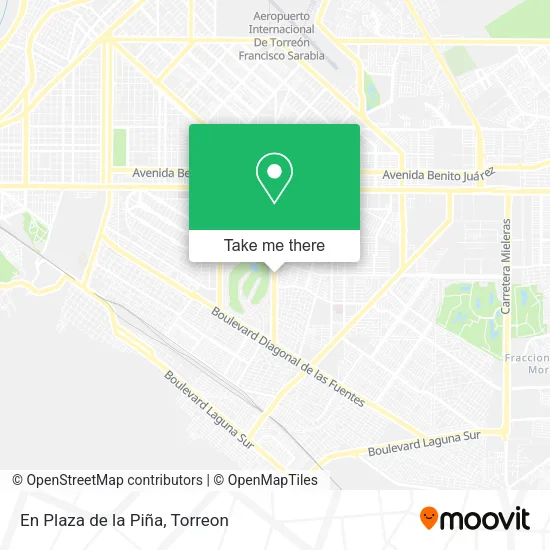 Mapa de En Plaza de la Piña