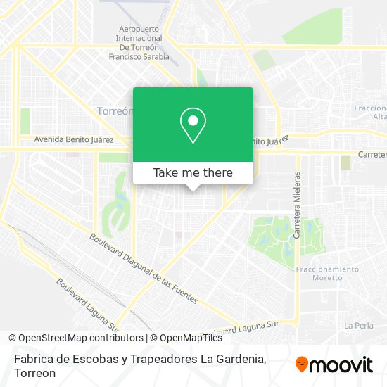How to get to Fabrica de Escobas y Trapeadores La Gardenia in Torreón by  Bus?