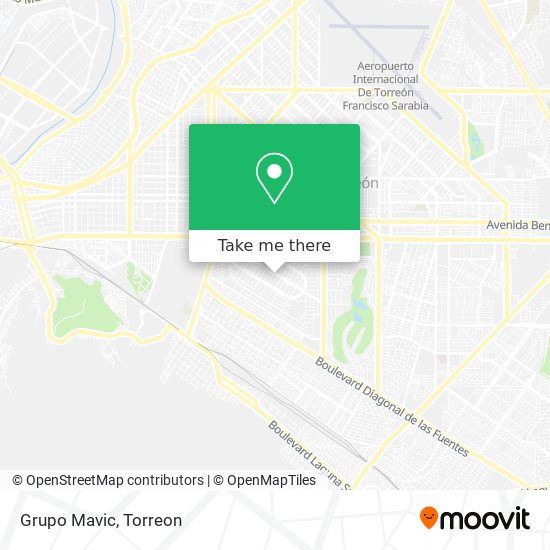 Grupo Mavic map