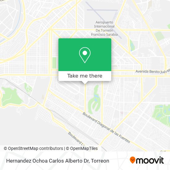 Hernandez Ochoa Carlos Alberto Dr map
