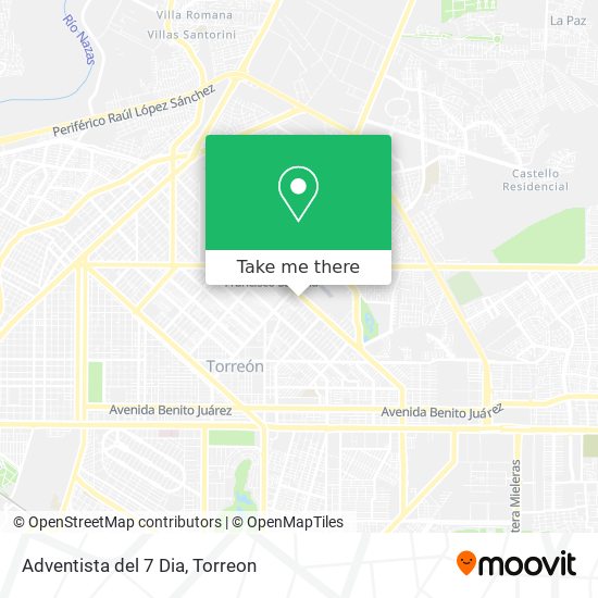 Mapa de Adventista del 7 Dia
