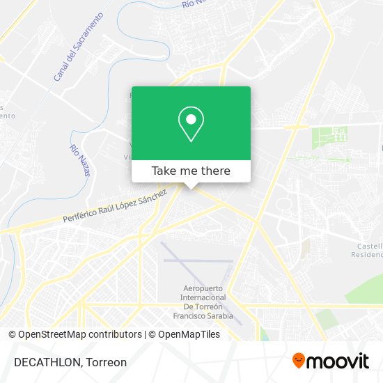 DECATHLON map