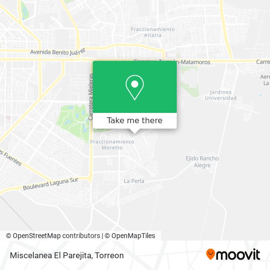 Miscelanea El Parejita map
