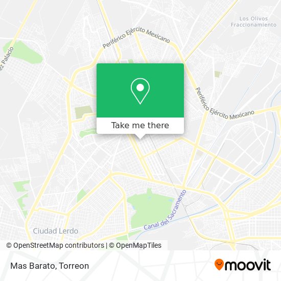 Mas Barato map