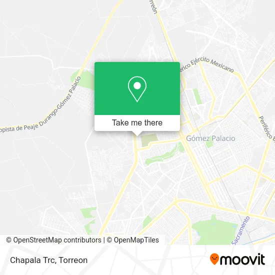 Chapala Trc map