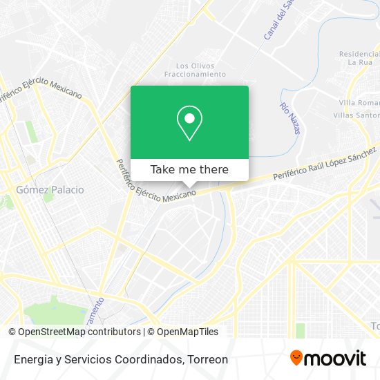 Energia y Servicios Coordinados map