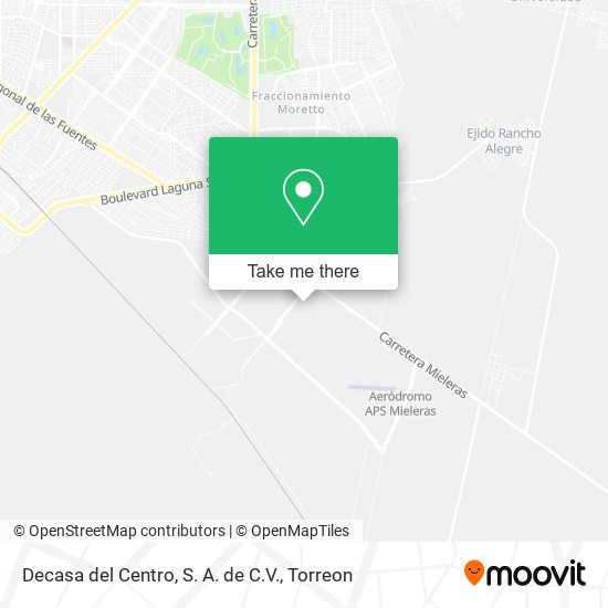 Decasa del Centro, S. A. de C.V. map