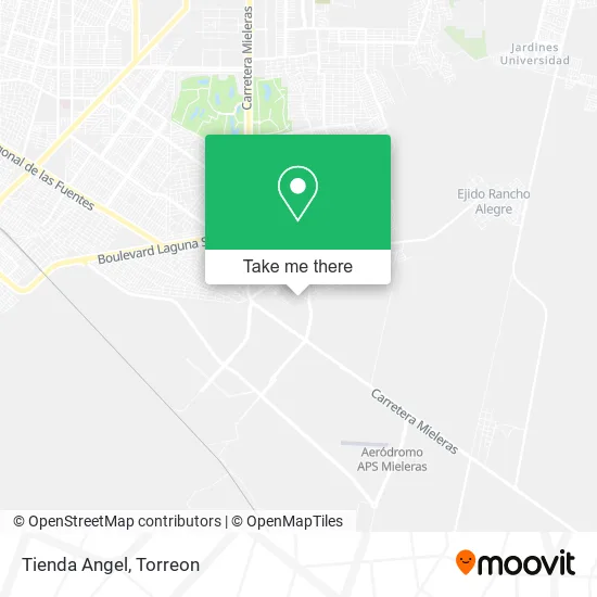 Tienda Angel map