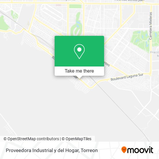 Proveedora Industrial y del Hogar map