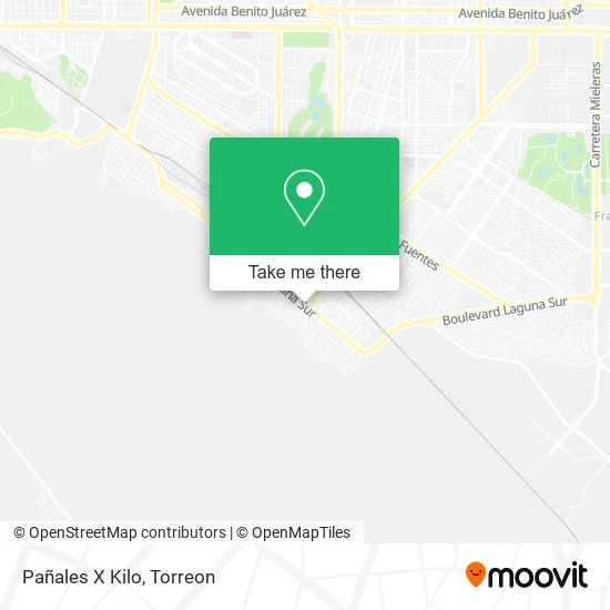 Pañales X Kilo map