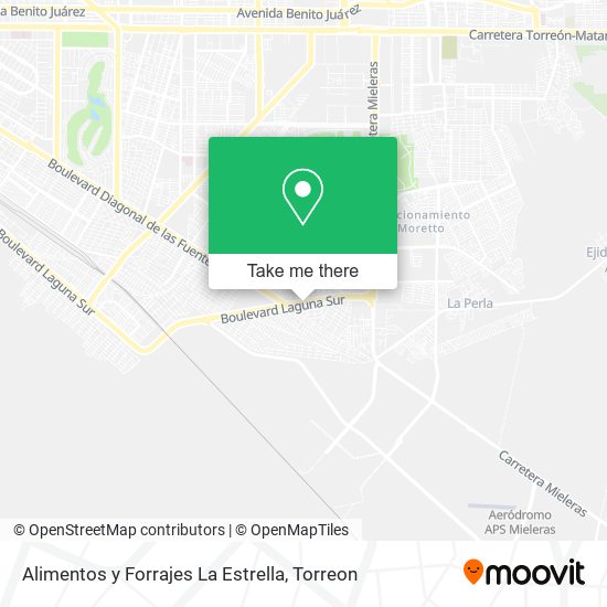 Alimentos y Forrajes La Estrella map