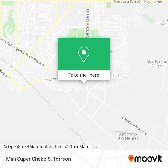 Mini Super Cheko S map